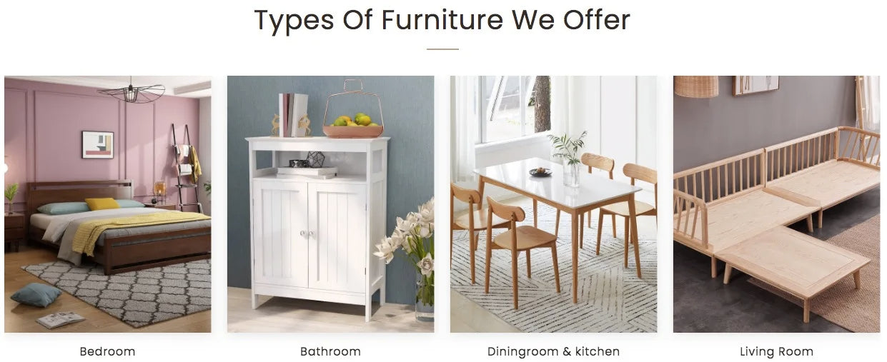 Modern White Bathroom Vanity Cabinet