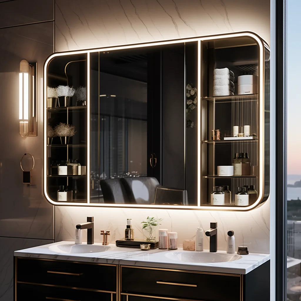 Wall Mounted Medicine Cabinet Mirror