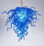 LONGREE Art glass Chandelier Cobalt Blue