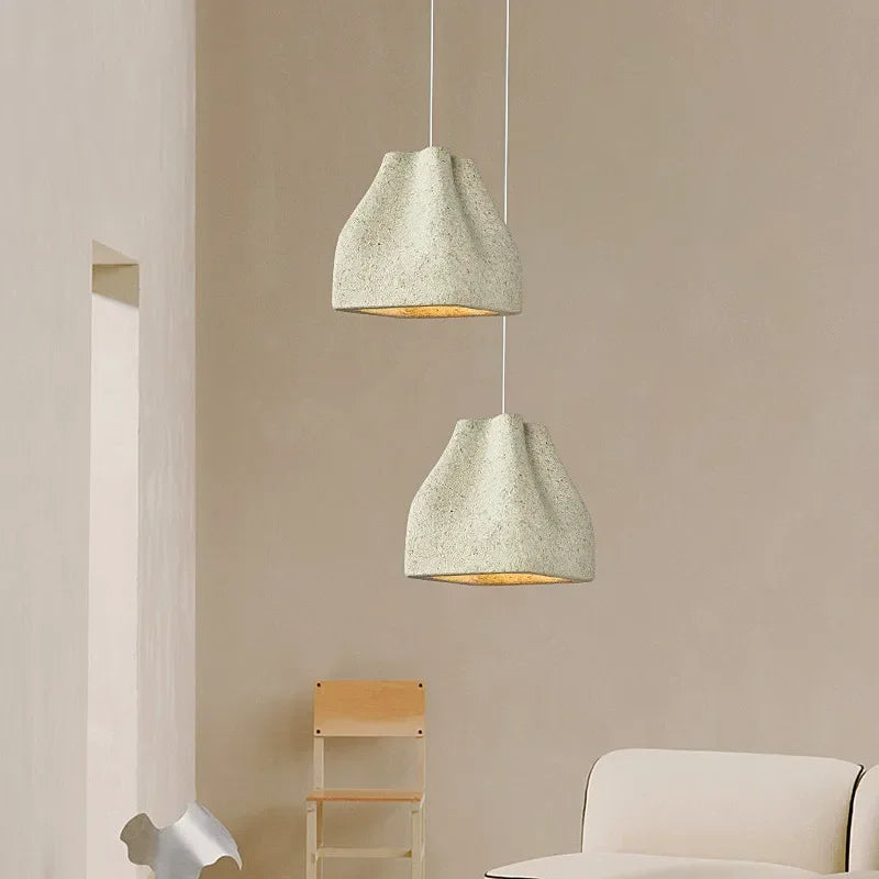 Japanese Style Wabi-sabi LED Pendant Lamp Chandelier