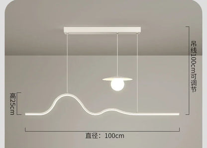 Luxury Modern Moonlight Creative Pendant Chandeliers