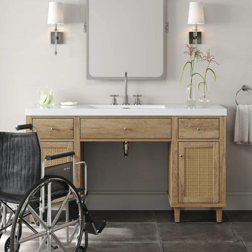 60 Inch Bathroom Vanity with SMC Sink