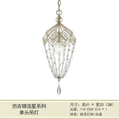 French Antique Crystal Chandelier