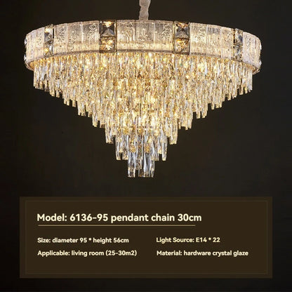 Luxury Crystal Hanging Chandelier