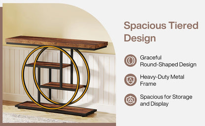 4-Tier Entryway Table,