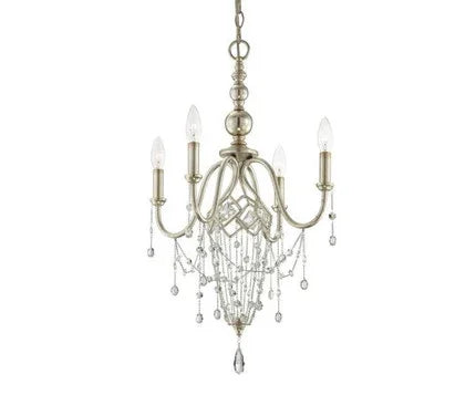 French Antique Crystal Chandelier