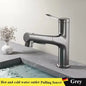 Pull-Out Bathroom Sink Gargle Faucet