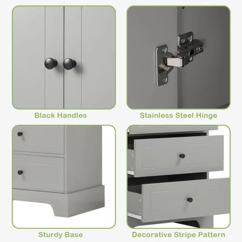 Bathroom Organizers Dresser Cabinet