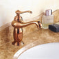 Luxury Gold Antique Bathroom Basin Faucet