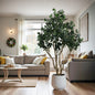 7.2FT Artificial Silk Tree with Lifelike Leaves