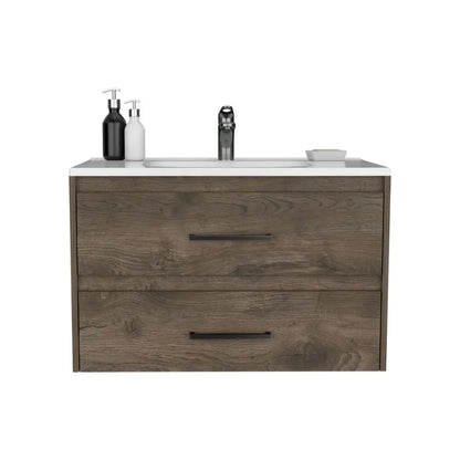 Cardova Floating Vanity Bathroom with Two-Drawers