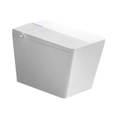 Square Smart Toilet with Built-in Tank for Modern Bathroom