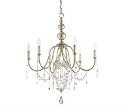 French Antique Crystal Chandelier