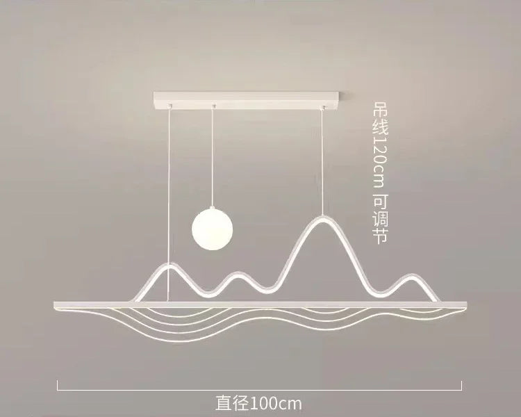 Luxury Modern Moonlight Creative Pendant Chandeliers