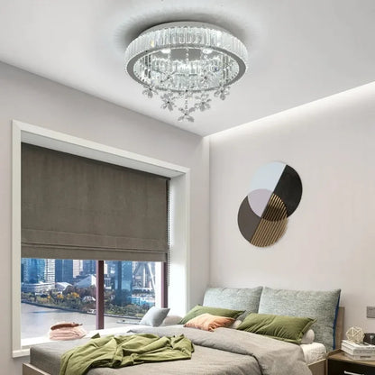Modern Luxury Crystal LED Pendant Chandelier