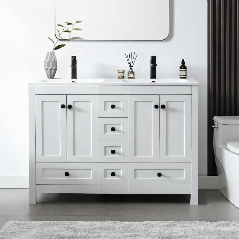 48” Modern Bathroom Vanity with Sink