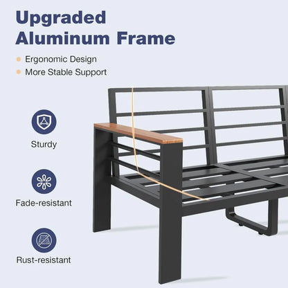 Aluminum Patio Furniture7 Seats Set