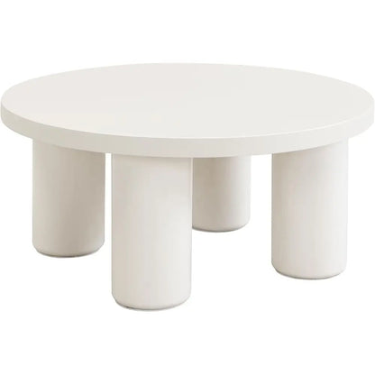 Set of 2 Living/Reception Room Round Coffee Table