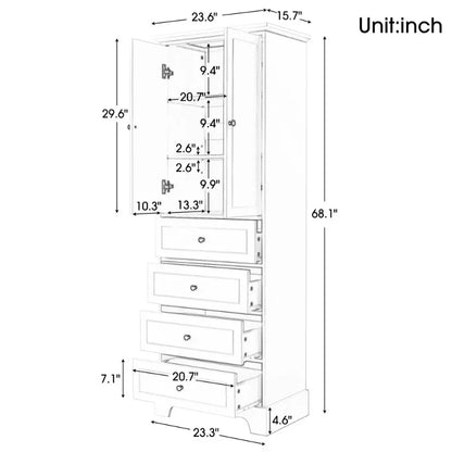 Bathroom Organizers Dresser Cabinet