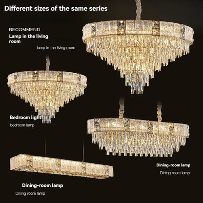 Luxury Crystal Hanging Chandelier