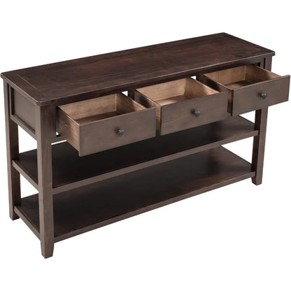 Entry Console Table with 3 Drawers
