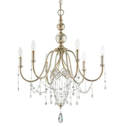French Antique Crystal Chandelier