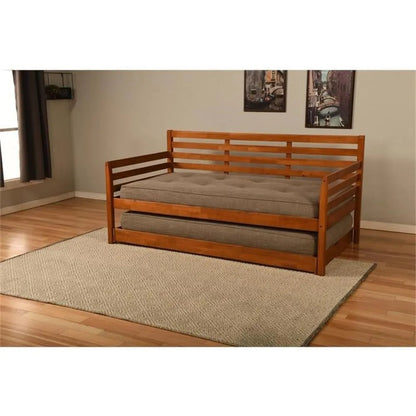 Daybed in Mahogany Wood -Twin to King Size