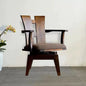 Japanese Style Solid Wood Carousel Chair