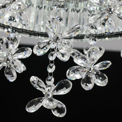 Modern Luxury Crystal LED Pendant Chandelier