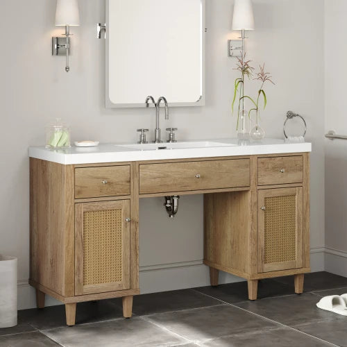 60 Inch Bathroom Vanity with SMC Sink