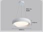 Wabi-sabi Wood Color LED Chandelier Nordic Design Pendant Light