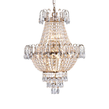 Contemporary Gold Luxury Crystal Chandeliers