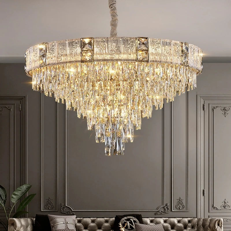 Luxury Crystal Hanging Chandelier