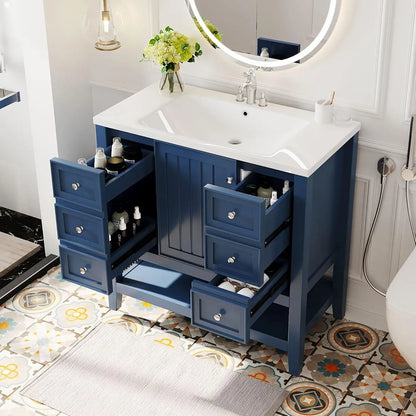 36" Bathroom Vanity Sink Combo