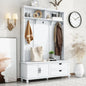 White Hall Tree with Storage