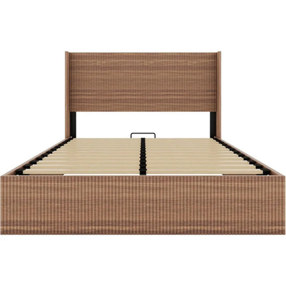 Wood Lift Up Storage  Queen Size Bed