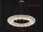 Nordic Luxury Crystal LED Chandelier
