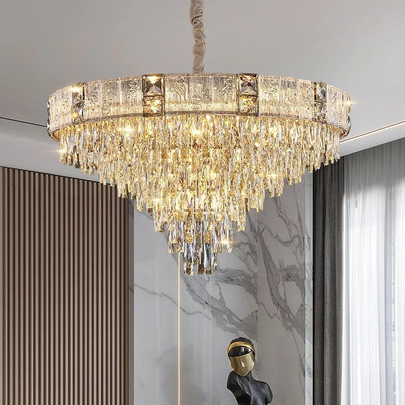 Luxury Crystal Hanging Chandelier