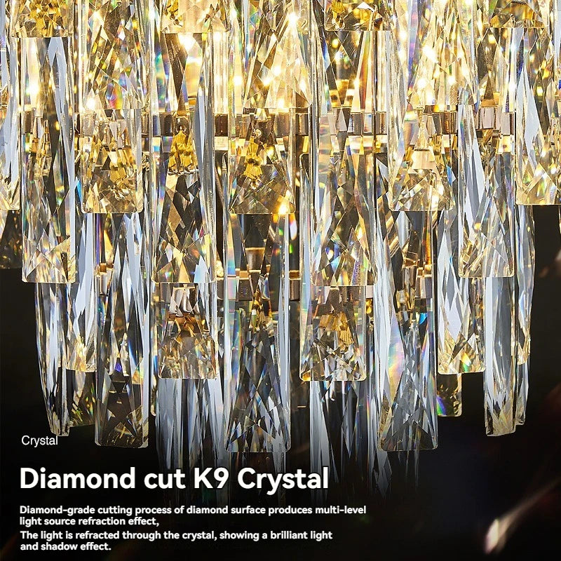 Luxury Crystal Hanging Chandelier