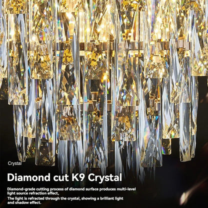 Luxury Crystal Hanging Chandelier