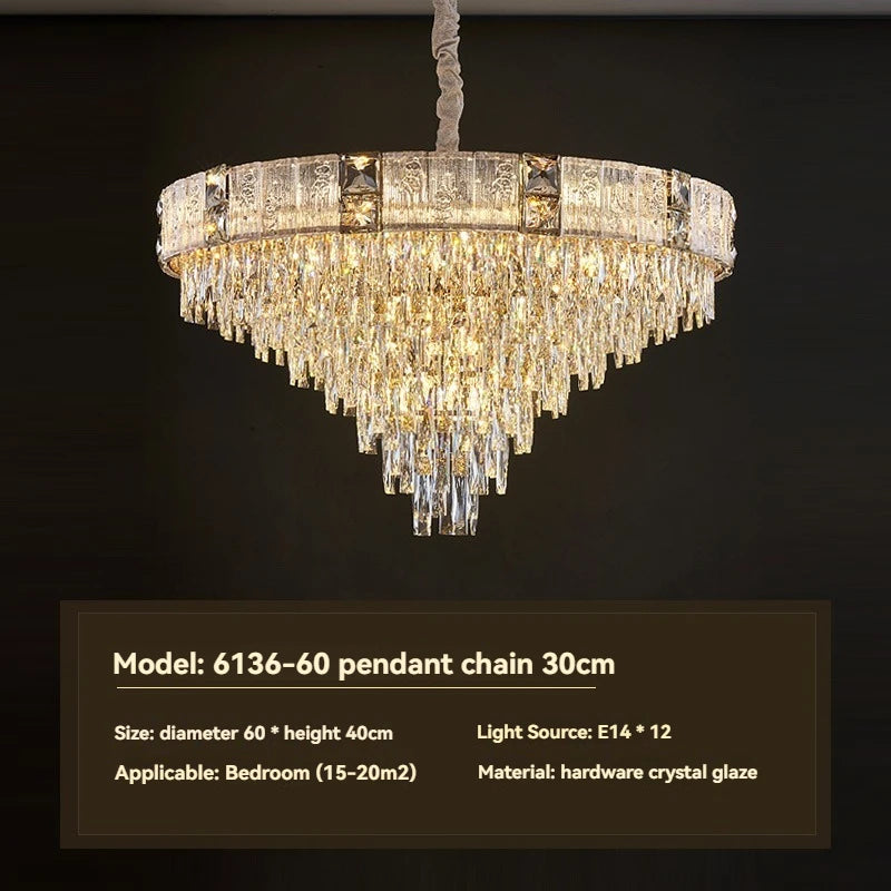Luxury Crystal Hanging Chandelier