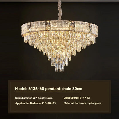 Luxury Crystal Hanging Chandelier