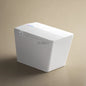 Square Smart Toilet with Built-in Tank for Modern Bathroom