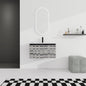 30'' Floating Ceramics Sink w/ Soft-Close Cabinet Door