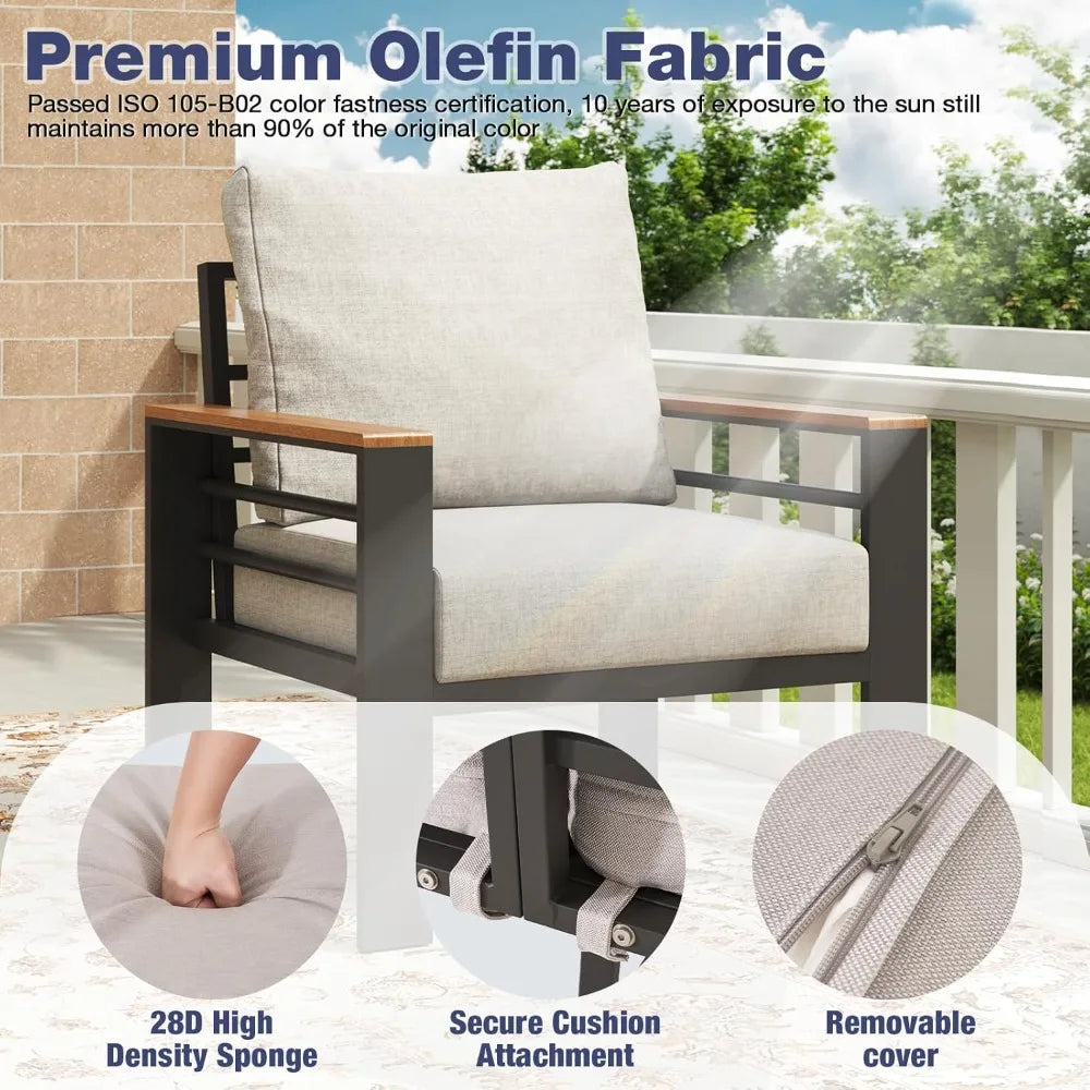 Aluminum Patio Furniture7 Seats Set