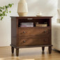 Farmhouse End Table with Charging Station