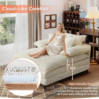 Oversized Chaise Lounge Chair