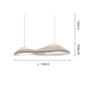 Minimalist Design Resin Pendant Lamp Nordic Wabi-sabi Led Resin Chandelier for Living Dining Room Bedroom Pendant Lamp