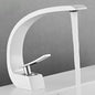 Curved Bathroom Basin Faucet