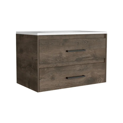 Cardova Floating Vanity Bathroom with Two-Drawers